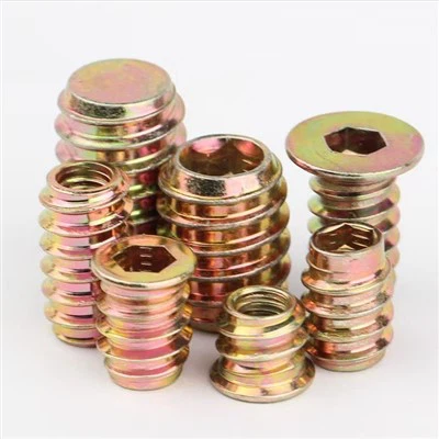 Vložky se šroubovacími maticemi